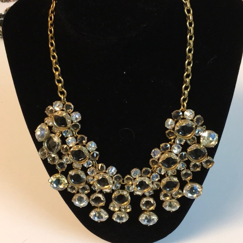 J Crew Crystal Statement Necklace